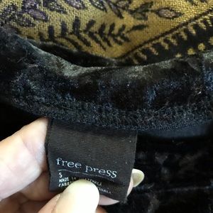 Velour Blk sweatshirt